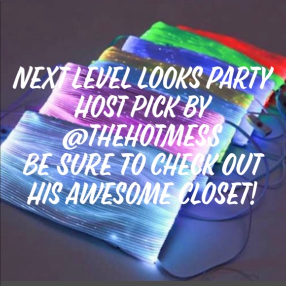 Brand New USB Rechargeable LED Light Up Face Mask - Picture 11 of 16